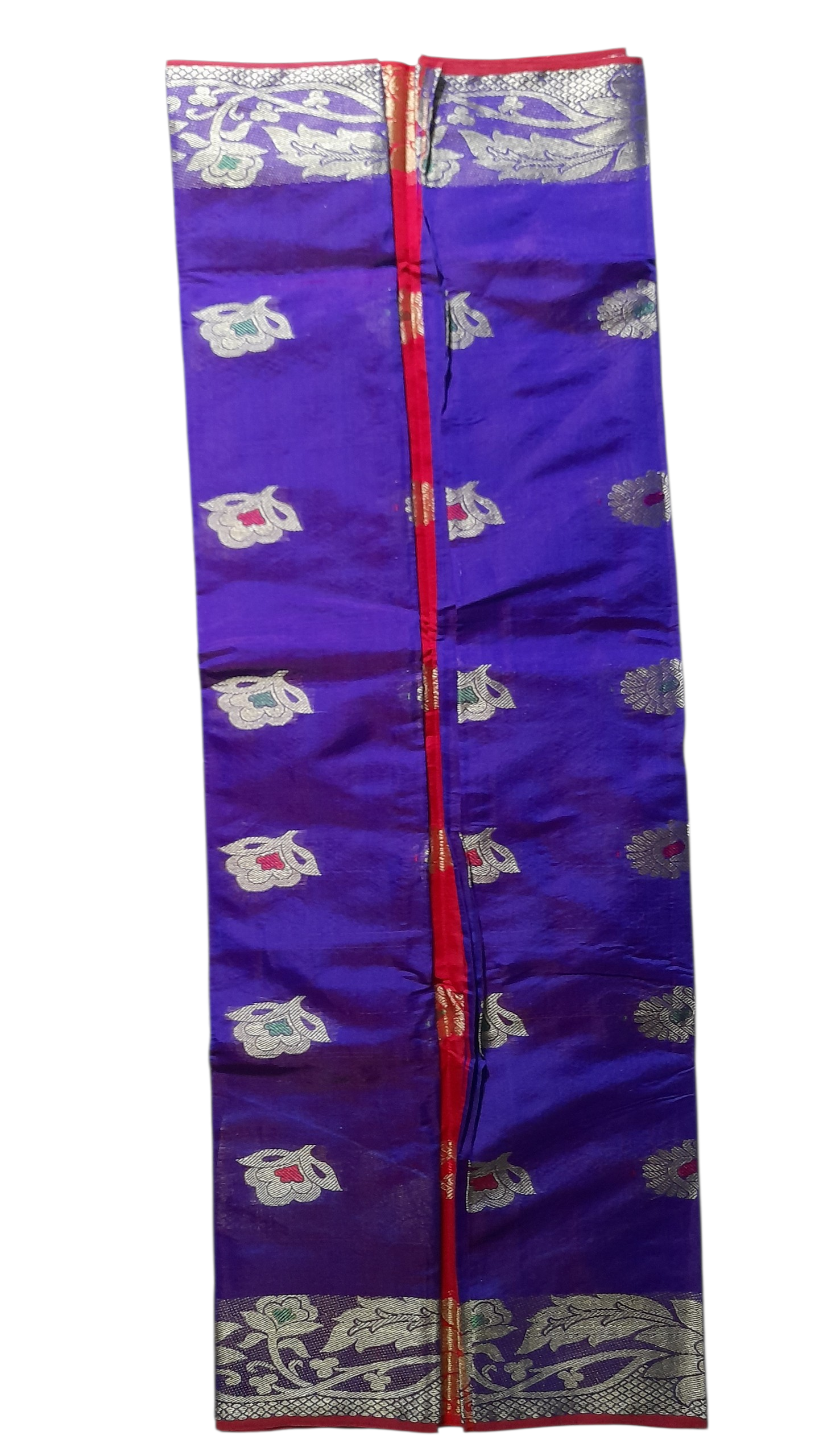 বাচ্চাদের জন্য রঙিন প্যাটার্ন শাড়ি ৮ হাত j14