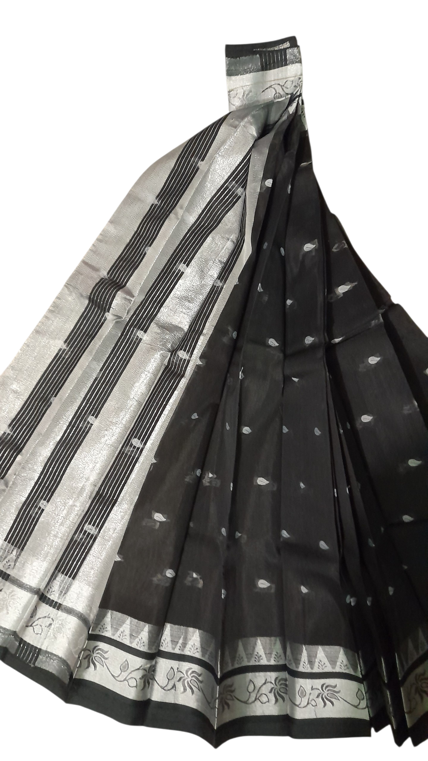 রঙিন প্যাটার্ন শাড়ি - ট্রেন্ডি ডিজাইন j10