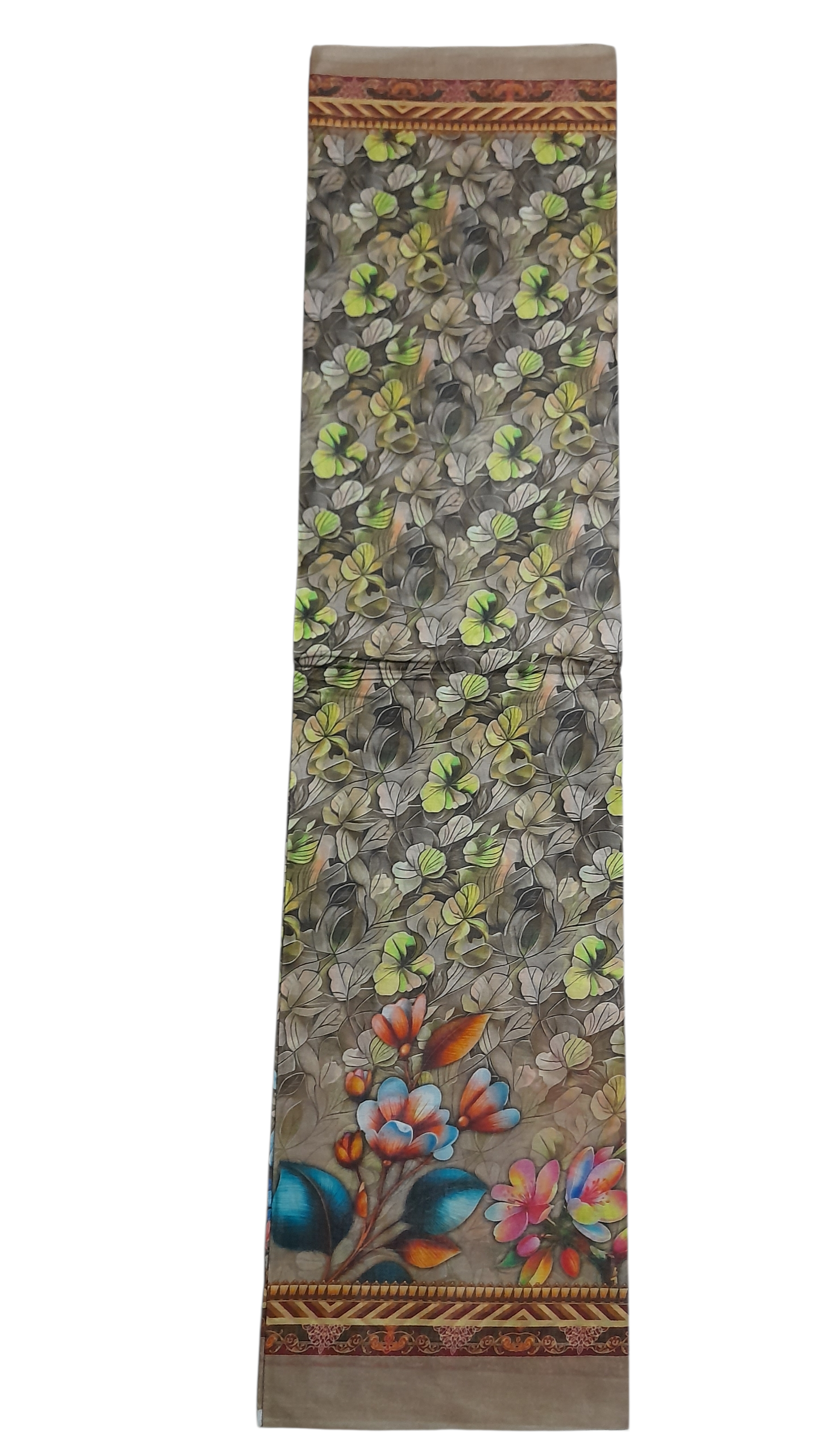 সুতি শাড়ি চিকন সুতা।