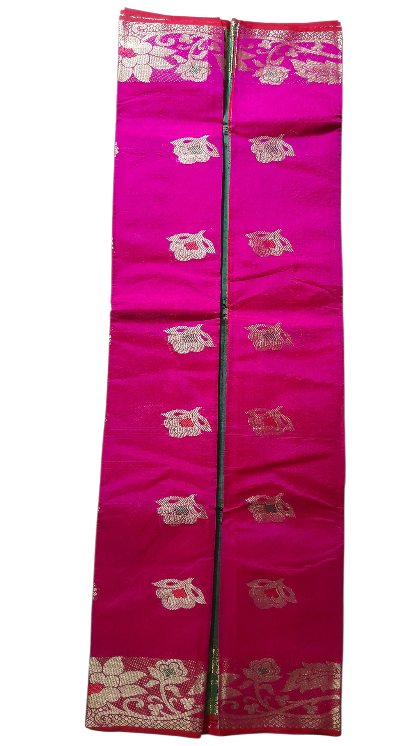 বাচ্চাদের জন্য রঙিন প্যাটার্ন শাড়ি ৮ হাত j12